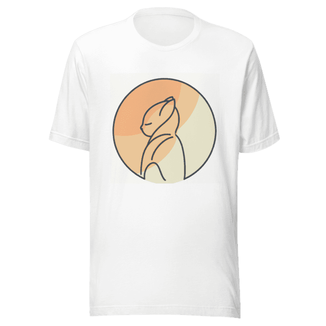 White / S Kitten Morning T-shirt