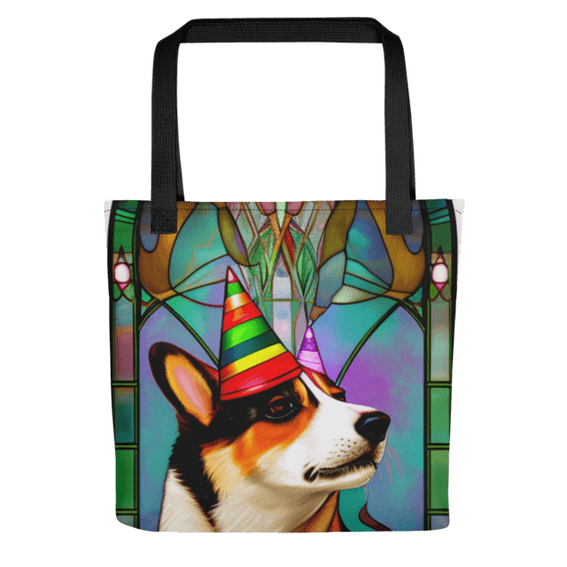 Black / 15″×15″ Depyct Tote Bag