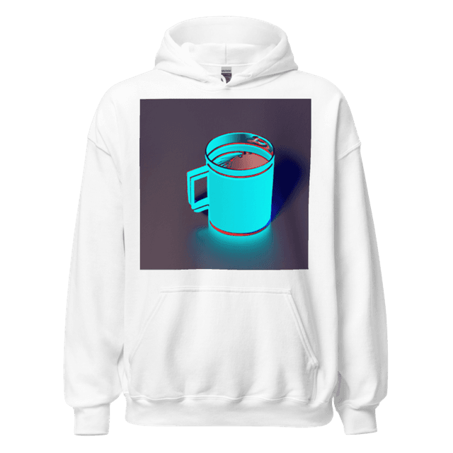 White / S Space Canteena Coffee Cup Hoodie